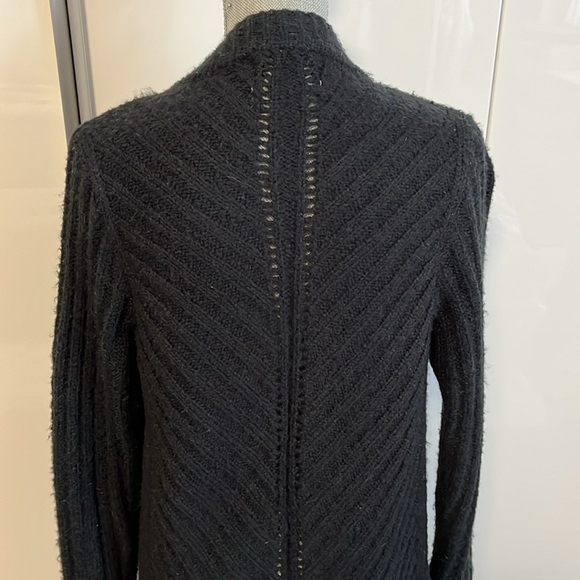 RUBY MOON Open Long Cardigan Wool Blend, Size L - Picture 5 of 9